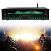 Digital Equalizer, Audio Stereo Graphic EQ, LED Music Spectrum Analyzer, 12 Rhythm Patterns, 31 Segments Dynamic Spectrum, Two 10 Segments Independent Tuning, For Recording Studio view 1