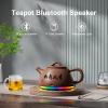 CHOUYONL Portable Mini Bluetooth Speaker Wireless, Cute Style, Little TF Card Speaker, Teapot Decor Kitchen Room Table Desk, Night Lights, Ideal Gift for Boy Girl Kids Teens Men Women view 3