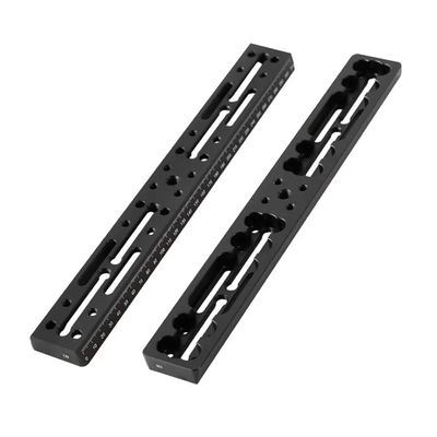 100mm 220mm 320mm 440mm Gauge Dovetail Astronomical Telescope Guide Rail Equatorial Instrument Accessories(320mm XY-250129 Black)