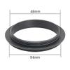 JOEBO Microscope Kit 0.75mm Telescope Adapter Ring Microscope Accessories Microscope Lens Adapters(M48-M54) view 2