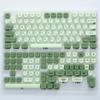 APOJHGF KOA Ocean Whale PBT Keycap Set 135 Mechanical Keyboards MOA Layout 7u ISO Suitable Compatible with Japanese Korean and Russian Layouts(Matcha-RU) view 1