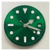 29mm Blue Luminous Watch Dial + Green Luminous Hands Watch Face Replacement Accessories Set for 8215/8200/821A/2813 Movement(BLACK) view 3