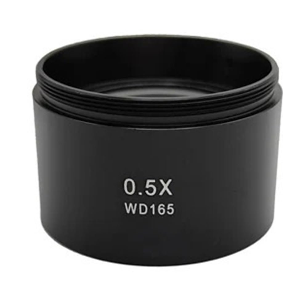 0.3X 0.5X 0.7X 0.75X 1.0X 1.5X 2.0X Auxiliary Objective Lens Barlow Lens for Binocular Stereo Microscope(0.5X)