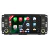 Ghakym 2G+64G Car Stereo for Jeep Wrangler 2007-2018, Compass 2009-2016, Dodge Ram 2009-2012, Grand Cherokee 2008-2011, 7 Inch Touch Screen Radio with Wireless CarPlay Android Auto GPS FM RDS view 1