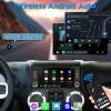 Ghakym 2G+64G Car Stereo for Jeep Wrangler 2007-2018, Compass 2009-2016, Dodge Ram 2009-2012, Grand Cherokee 2008-2011, 7 Inch Touch Screen Radio with Wireless CarPlay Android Auto GPS FM RDS view 4