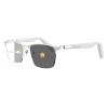 AIRMARS Smart Glasses for Men & Women, Bluetooth Glasses with Photochromic/Blue Light Filter&Polarized Lenses, Smart Sunglasses for Women with Speaker, Interchangeable Frames (Silver) view 1