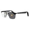 AIRMARS Smart Glasses for Men & Women, Bluetooth Glasses with Photochromic/Blue Light Filter&Polarized Lenses, Smart Sunglasses for Women with Speaker, Interchangeable Frames (Black) view 1