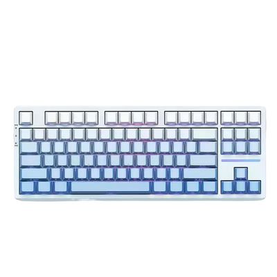 APOJHGF Customized RGB Mechanical Keyboard with Hot Plug Capability and Third Mock Examination Structure V87pro(Xiahe Axis)