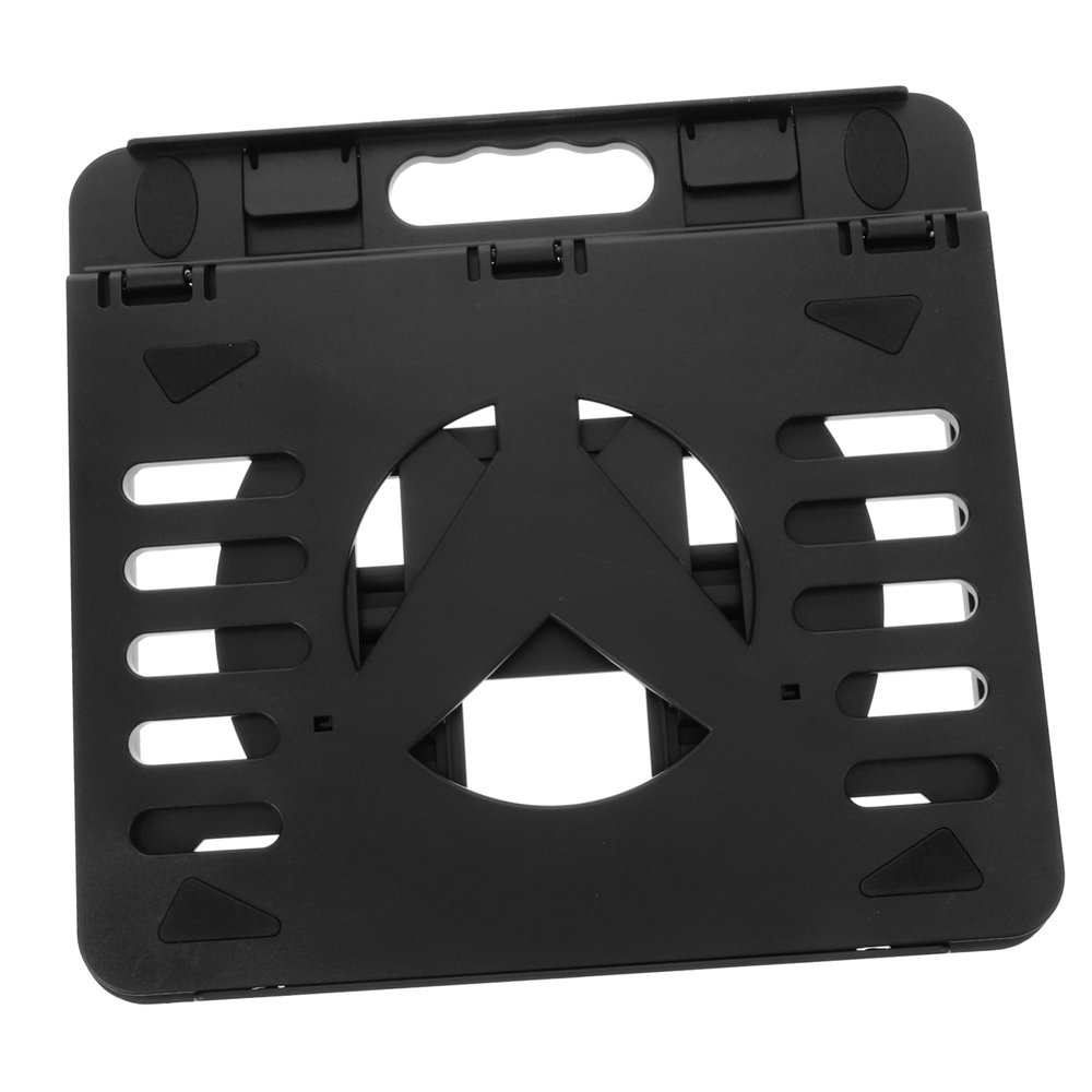 Angoily Adjustable Folding Laptop Stand Portable Slip Plastic Laptop Bracket for Enhanced Cooling