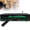 Digital Audio Stereo Graphic EQ, Digital Equalizer, 31-Band Dynamic Spectrum Display, 12 Rhythm Patterns, Double 10-Segment Independent Tuning with Noise Reduction, Home EQ view 1