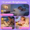 AVEKI Pink Dragon Night Light, Cute Baby Dragon Lamp Gifts for Girls and Princess, 10 Modes Adjustable Touch Baby Light, Rechargeable Nursery Lamp with Timer, Portable Nightlight for Kids Girl view 4