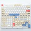 APOJHGF KBDiy KOA Keycaps 140 PBT Keycap MOA Japanese Korean Russian Style 7u ISO Compatible with Mechanical Keyboards(GMK Soymilk-KR) view 1