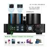 HiFi Hybrid Stereo Tube Amplifier Audio Receiver Coaxial/Optical Power Amplifier U Player view 3