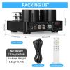 HiFi Hybrid Stereo Tube Amplifier Audio Receiver Coaxial/Optical Power Amplifier U Player view 4