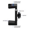 FEICHAO Mobile Phone Power Clip Holder Built-in 1/4 Screw Hole, Cold Shoe Mount Bracket for SLR Cell Phone Power Charging Accessories view 2