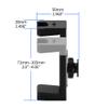 FEICHAO Mobile Phone Power Clip Holder Built-in 1/4 Screw Hole, Cold Shoe Mount Bracket for SLR Cell Phone Power Charging Accessories view 3