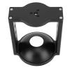 100mm Tripod Head Bowl Riser, Aluminum Alloy Half Ball Flat to Bowl Adapter, with 1/4in 3/8in Threaded Holes, for DSLR Rail Slider, Heavy Duty, Load 10kg view 2