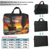Laptop Sleeve Bag Shockproof Notebook Case Pirate Ship in The Sunset Computer Carrying Case with Shoulder Strap 15.6 inch view 2