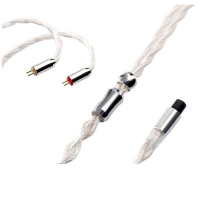 YWZBQL Wen ST Earphone Modular Upgrade Cable 6N OCC with Silver Plated 2.5+3.5+4.4mm Plug MMCX/0.78mm Connector Headphone Cable(MMCX)