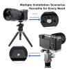 Baseplate for A7CII A7CR Camera, Arca Quick Release Slim Bottom Mounting Plate with 1/4 Inch Screw Hole, Aluminum Alloy Camera Holder for A7CII A7CR view 2