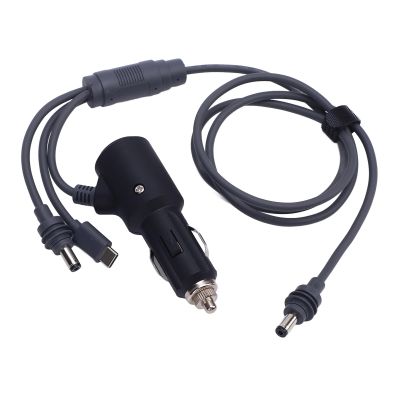 3 in 1 USB C/Car Charger/DC to DC Replacement Cable for Mini, 18AWG DC Power Supply 12V/24V 10A Car Charger Supply Cord Adapter Plug (1m) (2m) (3meter) (5m)