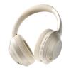 iKF T1 Max Wireless Bluetooth Over Ear Headphones,Active Noise Cancellation, Up to 100H Playback, HiFi Sound 40mm Drivers,Dual Device Connection, Wired Mode,for Travel, Work, Gaming,School (Offfwhite) view 1