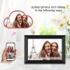10.1 Inch HD Digital Picture Frame, 16GB Storage, Auto Rotate, for Home & (US Plug) view 4