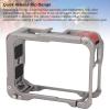 Aluminium Alloy Camera Protective Cage for Pro 2, Lightweight Camera Housing Frame Cage Quick Release Flip, Cold Shoe Expansion Interface, Foam Padding view 4