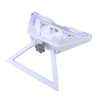 2 in 1 Satellite Dish Mount, Universal 38.5mm Pipe and Flat Adapter with 1 4in Tripod Bracket, for RV Roof (155g, Plug and Play)