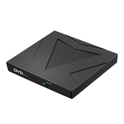 Artibetter Dual Interface External DVD Player for Laptop USB Type-c Cd Reader for Pc Compatible Desktop