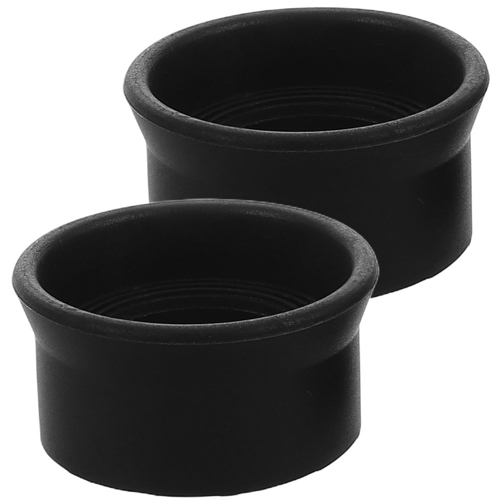 Didiseaon 2pcs Rubber Eyepiece Guards for Stereo Microscope Binocular Eye Cups Replacement Glare Protection Easy to Install Compatible with Various Optical Devices