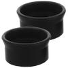 Didiseaon 2pcs Rubber Eyepiece Guards for Stereo Microscope Binocular Eye Cups Replacement Glare Protection Easy to Install Compatible with Various Optical Devices view 1