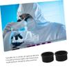 Didiseaon 2pcs Rubber Eyepiece Guards for Stereo Microscope Binocular Eye Cups Replacement Glare Protection Easy to Install Compatible with Various Optical Devices view 3