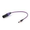ROBAUN 1PC 3Pin Male/Female to Mini 3Pin Male/Female Cable for Blackmagic Pocket Cinema 4k Camera to Mini Line(M to Mini F-VT,0.29m) view 1