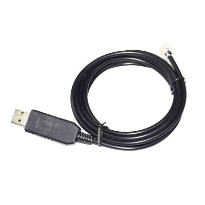 KUIQEO FENG GUO Origin FT232RL CHIP USB to RJ9 4P4C Adapter RS485 Converter Serial Communication Cable Compatible with The Lust LTI SMC1 PLC Control to PC Host(5M)