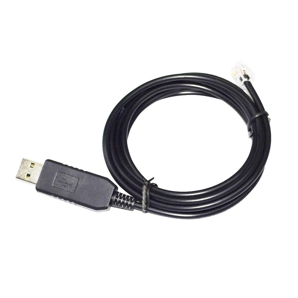 KUIQEO FENG GUO Origin FT232RL CHIP USB to RJ9 4P4C Adapter RS485 Converter Serial Communication Cable Compatible with The Lust LTI SMC1 PLC Control to PC Host(5M)