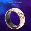 Vikye Smart Ring Health Tracker, Water Proof Sleep Tracking Wearable Health Rings, Health Fitness Tracker Rings with Charging Case, with Multiple Sport Modes (19.1mm / 0.75in) view 2
