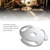 45 RPM Adapter, Solid Aluminum Dome Record Adapter for 7 Inch Vinyls Players Turntables, Snap in Inserts, 45 RPM Vinyls Conversion Sheet, Prevents Groove Build Up (Black) (Silver) view 3