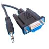 LINGQE DB9 RS232 to Stereo 3.5mm AUX Serial Cable for Ex-Link TV Service Port Preferences Setting Config Console Cable(Tip-3) view 2
