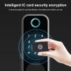 Smart Lock with Double Fingerprint Removal, Password, Map Can Be Connected, IP66 Smart Door Lock for Indoor and Outdoor Areas view 4