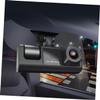 KALLORY Lens Dash Cam Recording for Front Inside and Rear Views Night Recording -Button Locking for Car Safety and Security view 4