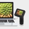 1000X Digital Microscope, 32MP 2 Inch Screen USB Connect to PC Handheld Microscope with 8 Adjustable LEDs, for Jewelry, Plants with 32GB Memory Card Support view 1