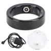 Smart Ring Health Tracker, Sleep Tracking Wearable Health Rings, Health Fitness Tracker Rings with Charging Case, with Multiple Sport Modes (21.6mm / 0.85in) view 1