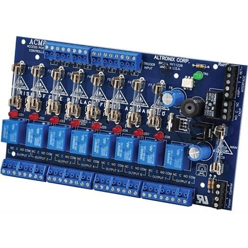 ACM8 Access Power Controller, Fused Relay Outputs, Board