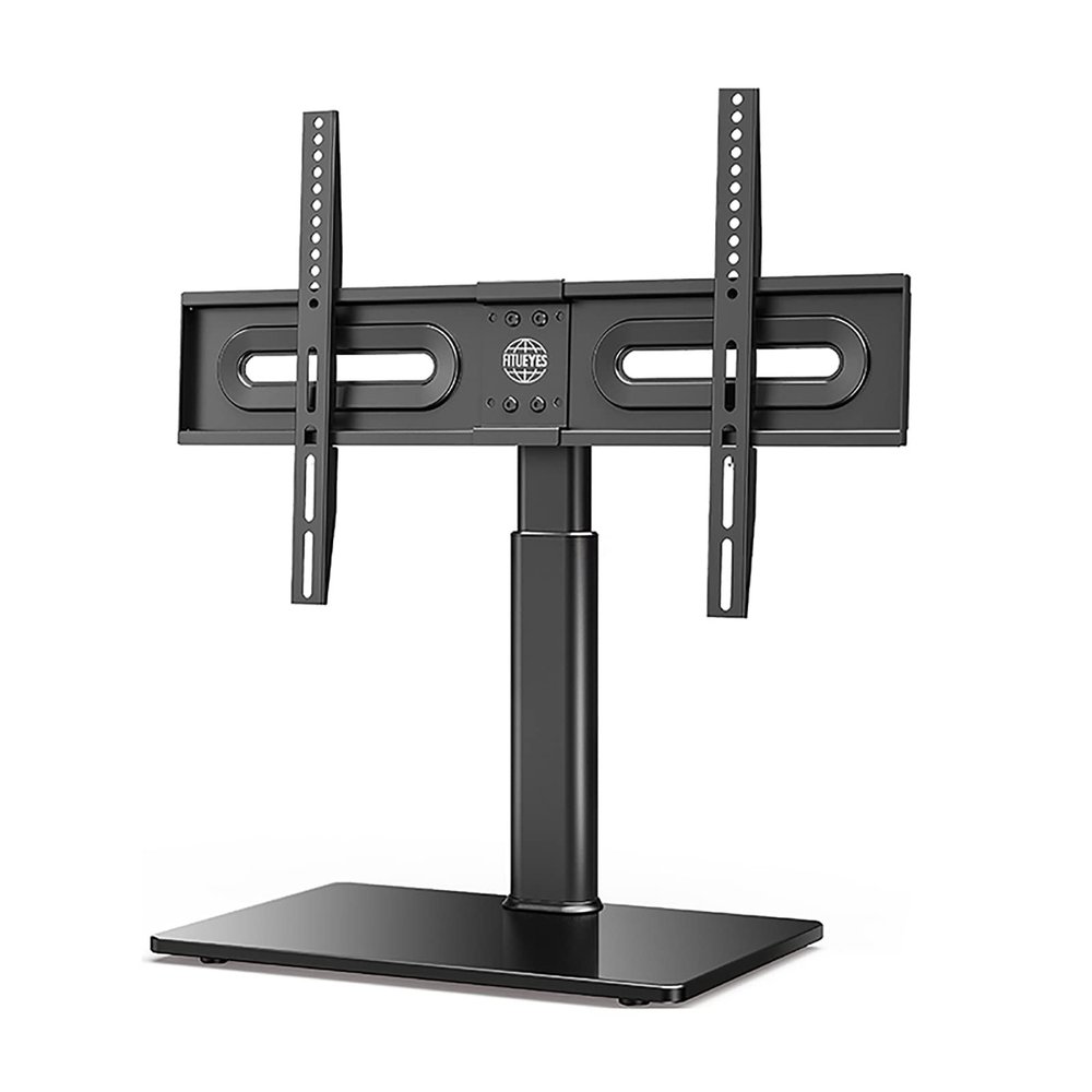 JDJXYNSRT TV Bracket tv Wall Mount TV Stand Mount, Height Adjustable Table Top TV Stand with Wire Management, Latch Design(
