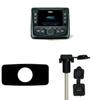 Wet Sounds WS-MC-2 with Marine SEADASH3B Universal Marine 3" Radio Dash Kit - Black, and SMRAUXUSB3 USB/Aux view 1