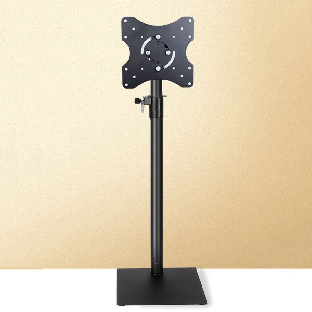 JDJXYNSRT TV Bracket Floor TV Stand Base with Height Adjustable Mount, 360 Horizontal and Vertical Screen Rotation, for Most 26 to 65 Inch Screen(