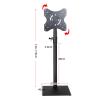 JDJXYNSRT TV Bracket Floor TV Stand Base with Height Adjustable Mount, 360 Horizontal and Vertical Screen Rotation, for Most 26 to 65 Inch Screen( view 2