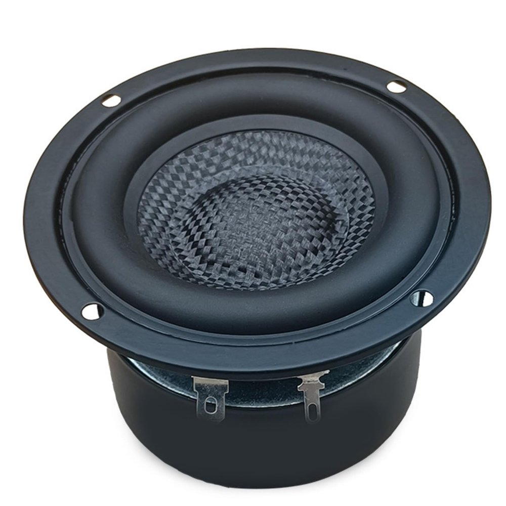 3" Round Woofers Subwoofer HiFi Speakers Low End Response 4Ohm 25Watt Fiberglass Crafted