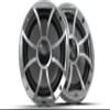 wet sounds HTM-8 Full-Range Class-D 85x8 W RMS @4 OHM Amp, Two Pairs Recon 6-S 6.5" 60-W RMS Coaxial Speakers with Silver XS Grille and Cone & Two Recon 10 FA-S 10" Free Air Subwoofer view 4